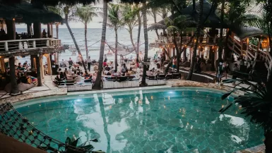 people in swimming pool during daytime Puerto Vallarta Nightlife