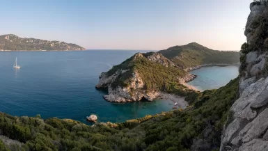 The Ultimate Guide to the Best Places to Travel in September 32 landscape photography of island in Corfu, Greece